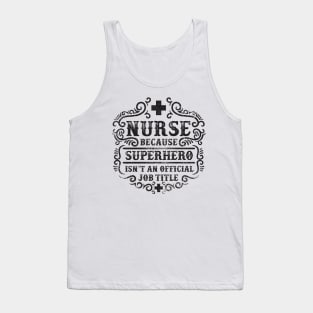 Nurse Superhero Tank Top